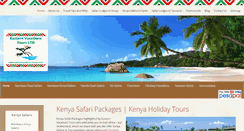 Desktop Screenshot of easternvacations-kenya.com